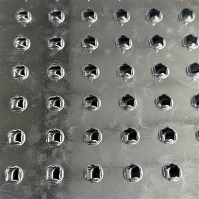 Перфорацияланған талшықты цемент композитті болат пластина